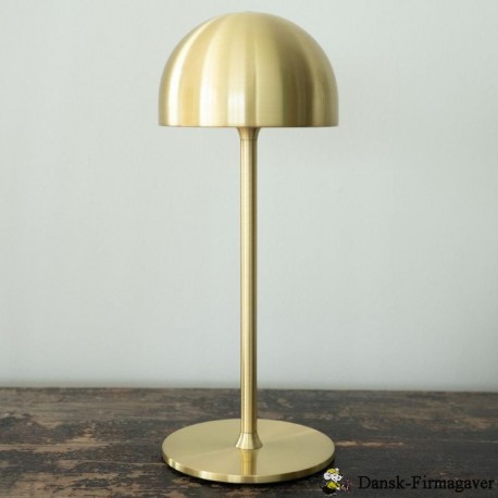 Sirius Tim Lampe Genopladelig 30 cm, Messing
