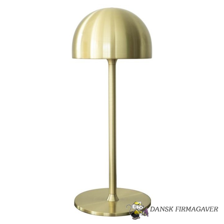 Sirius Tim Lampe Genopladelig 30 cm, Messing