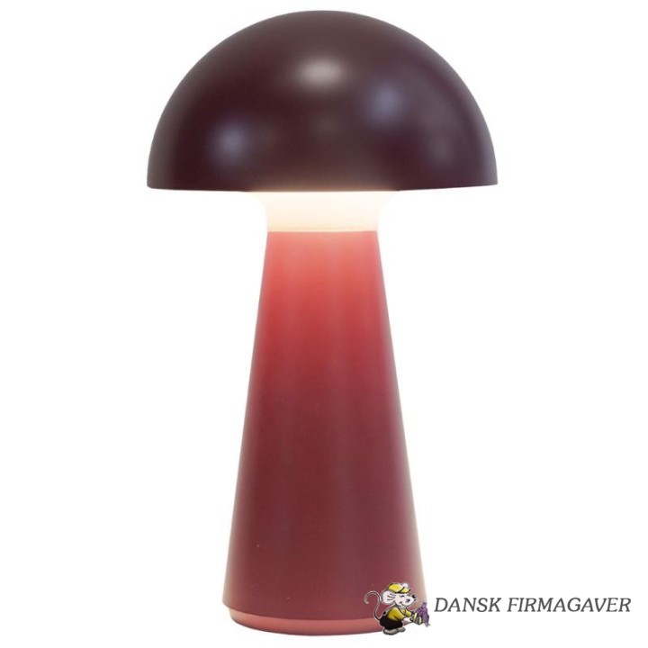 Sirius Sam Genopladelig Lampe 28 cm, Bordeaux
