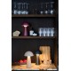 Sirius Sam Genopladelig Lampe 28 cm, Bordeaux