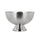 Funktion Champagnebowle Dia 39,8 x 23,5 cm 13 liter Hamret stål