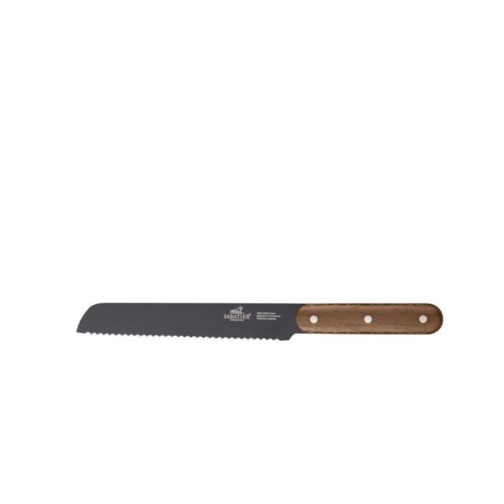 Lion Sabatier International Phenix Walnut Knivsæt 6 dele Sort/Træ