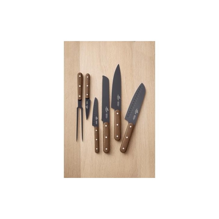 Lion Sabatier International Phenix Walnut Knivsæt 6 dele Sort/Træ