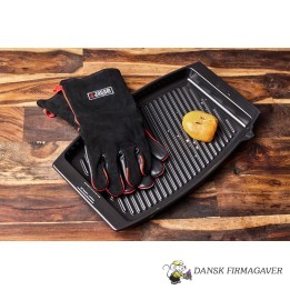 Weber Stegefad med Læder Grillhandsker