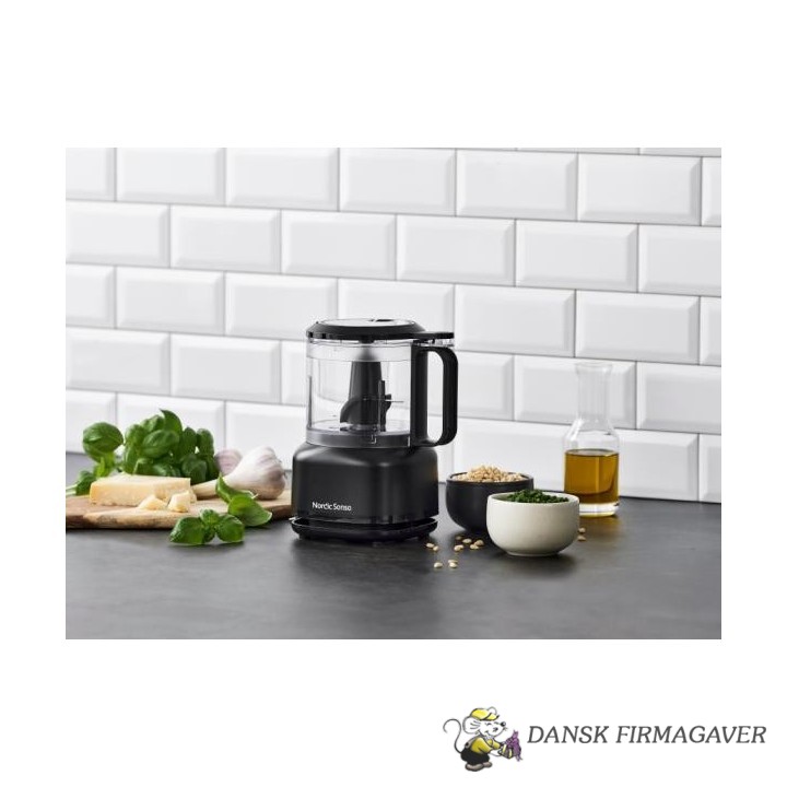 Nordic Sense Minihakker 0,5 liter 250 watt Mat sort