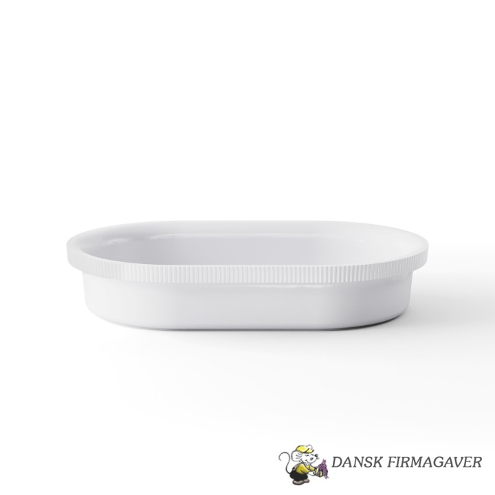 Georg Jensen Bernadotte ovalt ovnfast fad 31,6cm