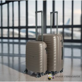 Bon Gout Madrid Kuffert sæt m/2 Elegant Design & Praktisk Funktionalitet