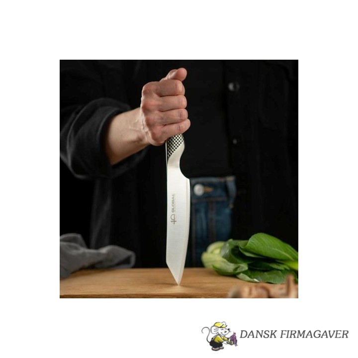 Global Kniv med Kiritsuke 15 cm og Skærebræt.