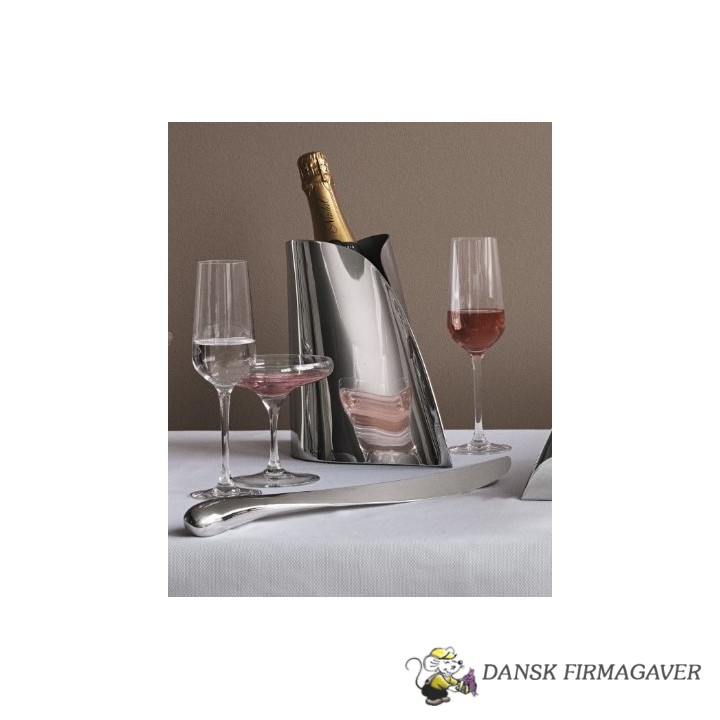 Gavepakke: Champagnesabel og 6 stk fra Georg Jensen
