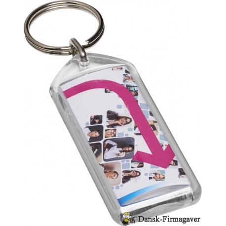 Stein F1 genåbenlig nøglering - Transparent klar