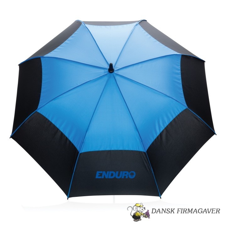27" Impact AWARE™ RPET 190T auto åben stormsikker paraply
