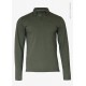 Carlington Men - Olive Deluxe longsleeve polo