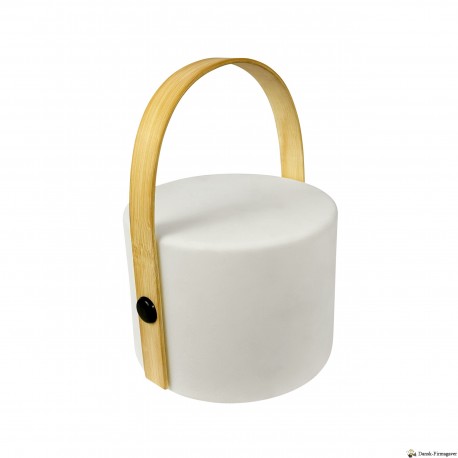 LED lampe med hank.