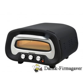 Nordic Sense Pizzaovn elektrisk 2200 watt, Sort/Sølv
