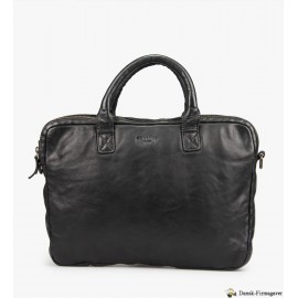 Superior Læder Computer Taske
