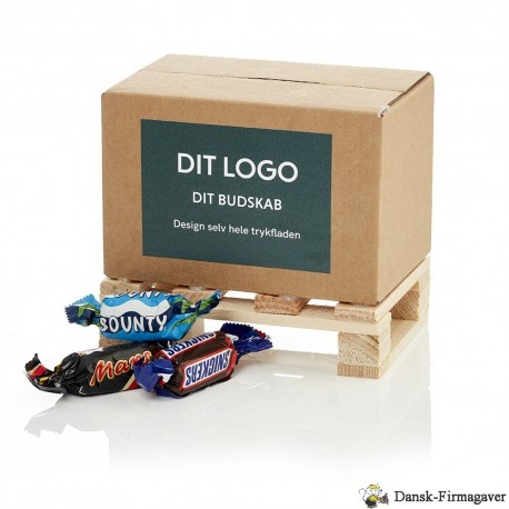 1/2 Palle æske 150x130x130mm med familieblanding 1100g