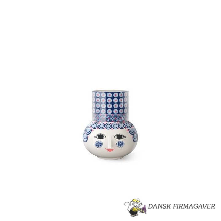 Olga Vase H20 cm blå