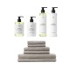 DAMASK TERRY HÅNDKLÆDER + NOBLE BOTANICS HUDPLEJE