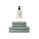 DAMASK TERRY HÅNDKLÆDER + NOBLE BOTANICS HUDPLEJE
