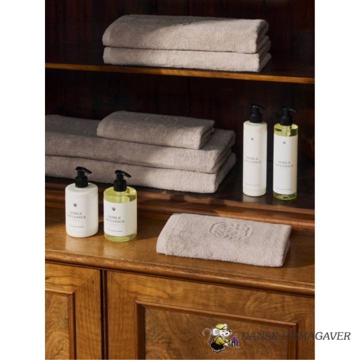 DAMASK TERRY HÅNDKLÆDER + NOBLE BOTANICS HUDPLEJE