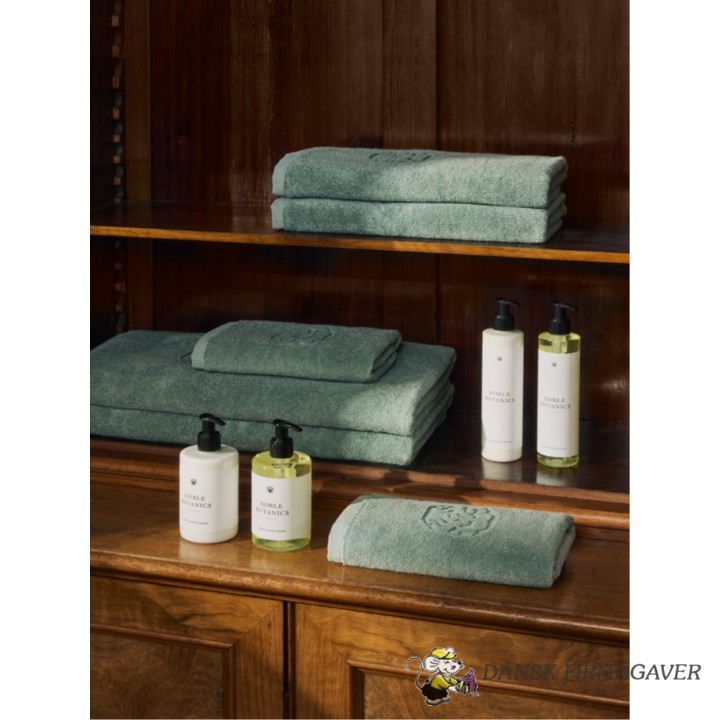DAMASK TERRY HÅNDKLÆDER + NOBLE BOTANICS HUDPLEJE