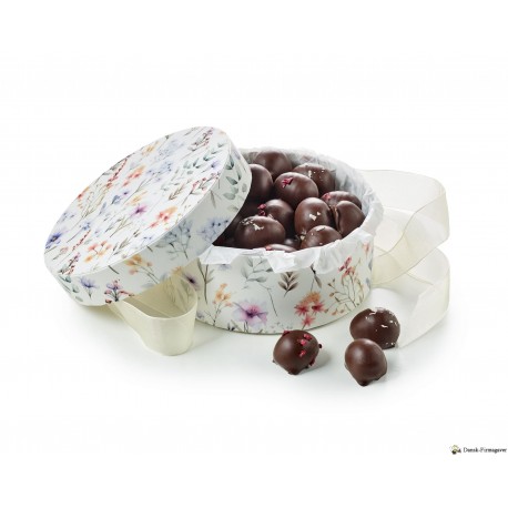 Rund Hatteæske Akvarel