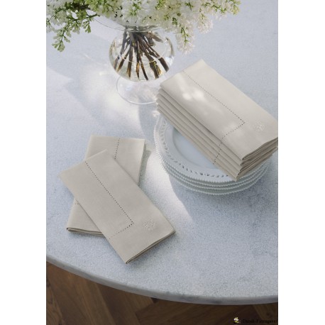 PICOT DUG + SERVIETTER - GEORG JENSEN DAMASK