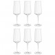 ChampagneSabel + 6 stk Bernadotte glas