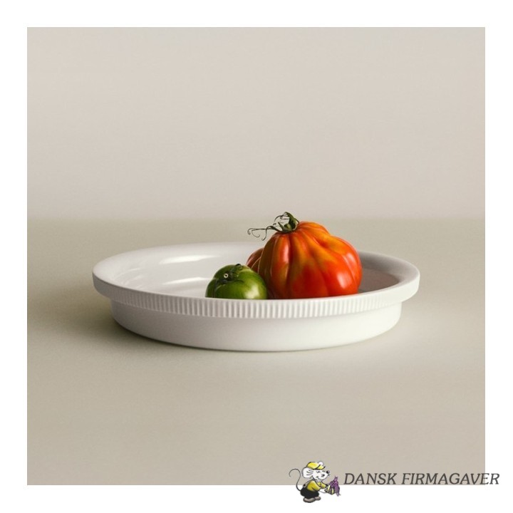 Georg Jensen Bernadotte rundt ovnfast fad, Ø 28,6cm