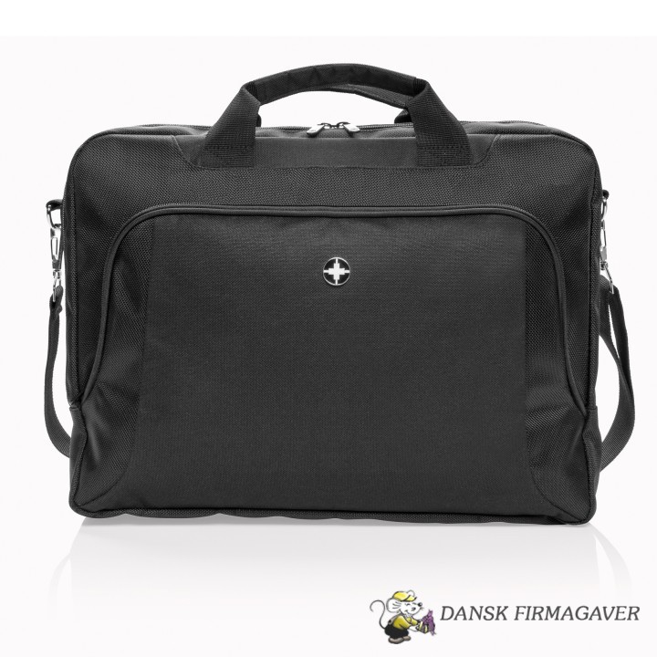Swiss Peak moderne 15` laptop taske, sort