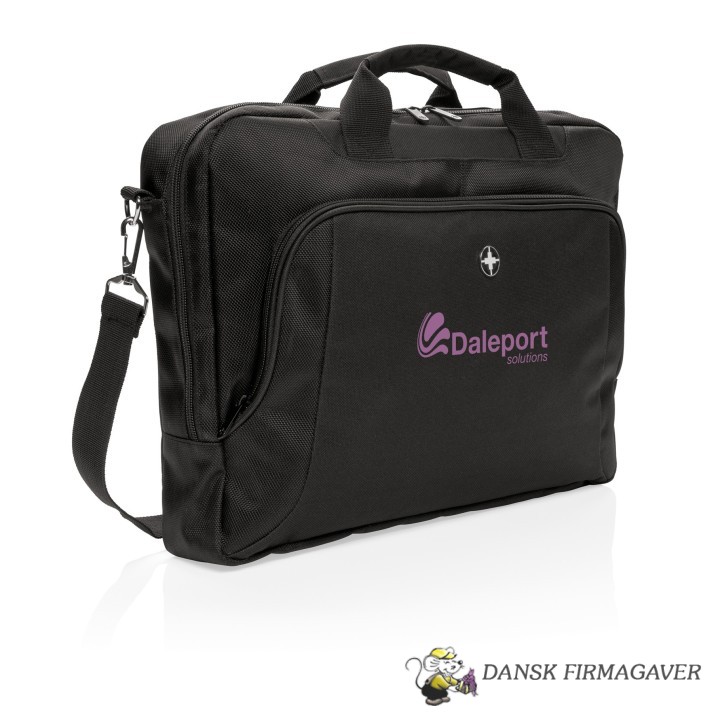 Swiss Peak moderne 15` laptop taske, sort