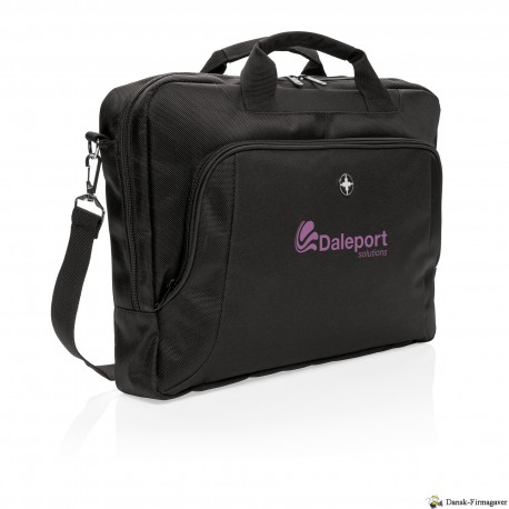 Swiss Peak moderne 15` laptop taske, sort