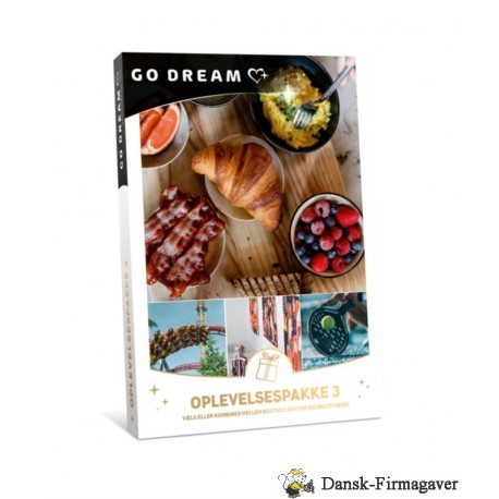 GO DREAM  OPLEVELSEPAKKE 3
