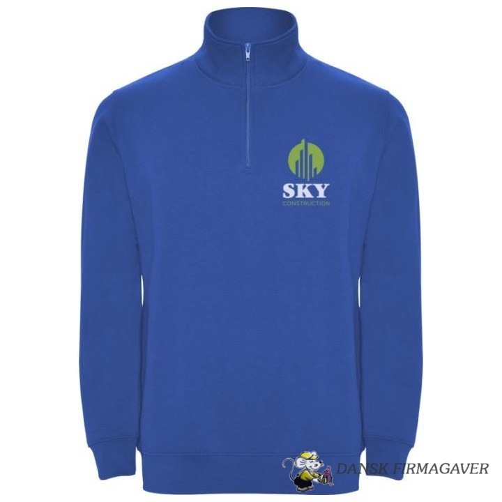 Sweatshirt Med Kvart, Lynlås