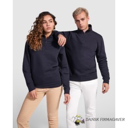 Sweatshirt Med Kvart, Lynlås