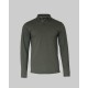Carlington Men - Olive Deluxe longsleeve polo