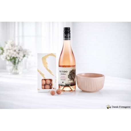 Kähler - Hammershøi Skål Ø12 cm & Rosévin - Nude - 2025