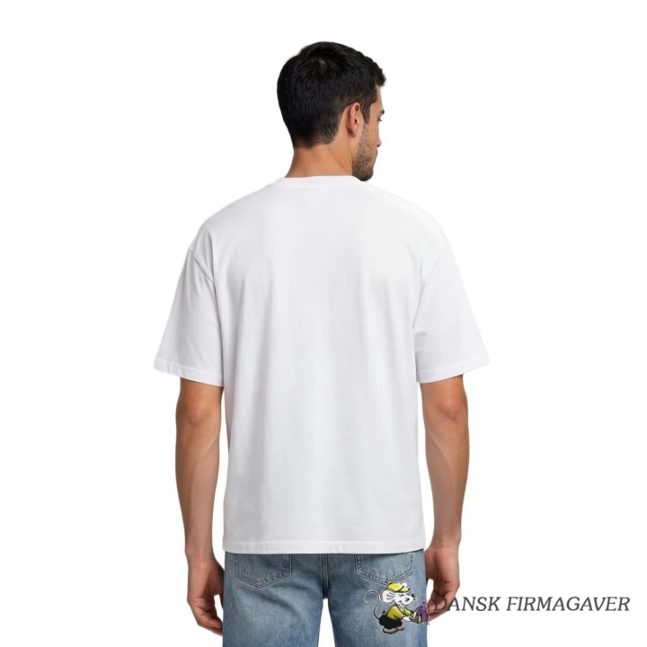 Løbe T-shirt to-farvet