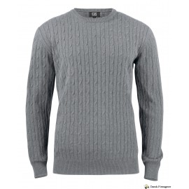 Winston - strik bluse med O hals
