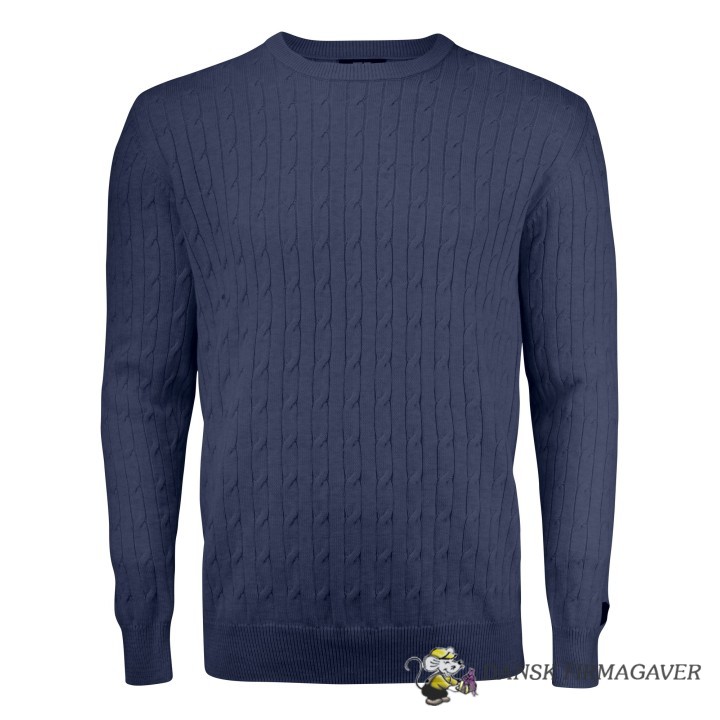 Winston - strik bluse med O hals