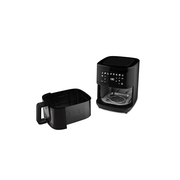 Nordic Sense Dobbelt airfryer 9,4 liter 2800 watt Sort/Sølv