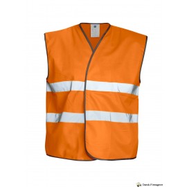 ProJob Sikkerhedsvest 6703 - EN ISO 20471 Klasse 2
