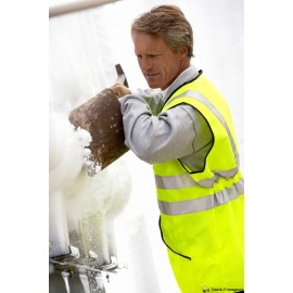 ProJob Sikkerhedsvest m. lommer 6702 - EN471 Klasse 3
