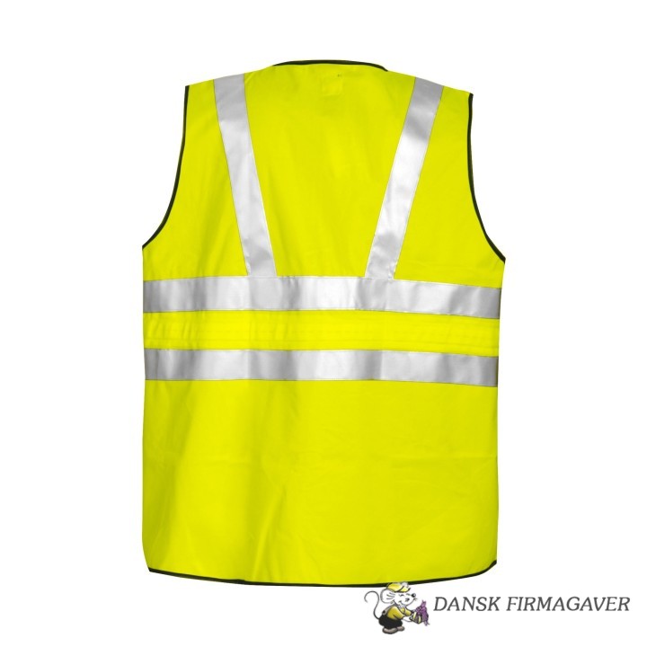 ProJob Sikkerhedsvest m. lommer 6702 - EN471 Klasse 3