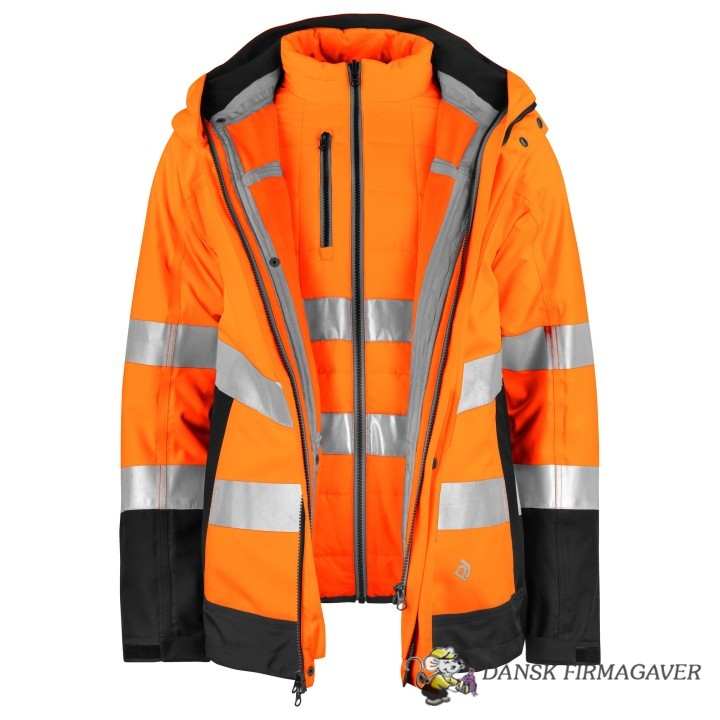 ProJob FunktionalL 3-i-1 Jakke - EN ISO 20471 KLASSE 3/2