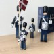 Trommeslager mini blå/mørk blå