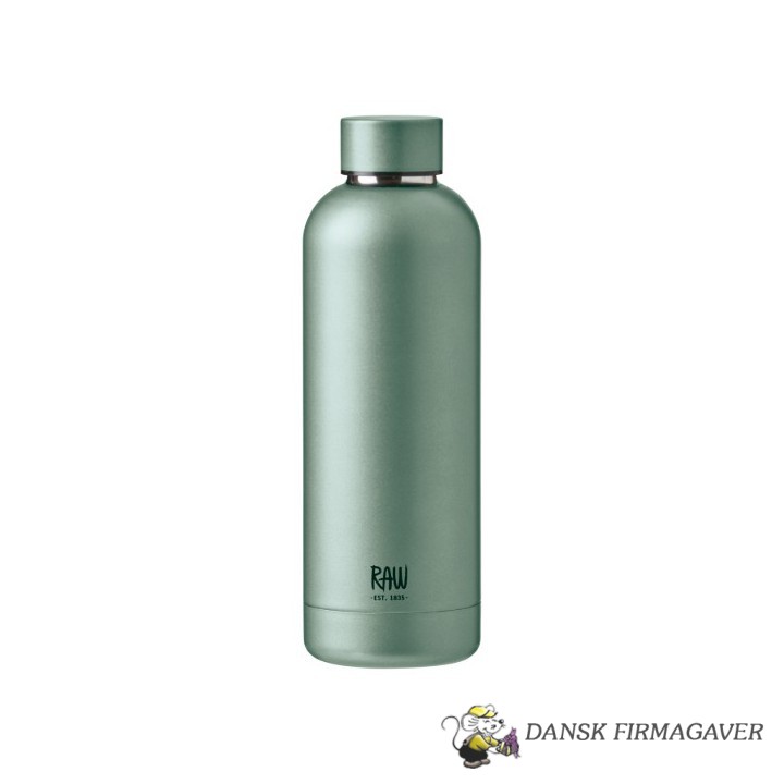 RAW To Go - termoflaske matte light green