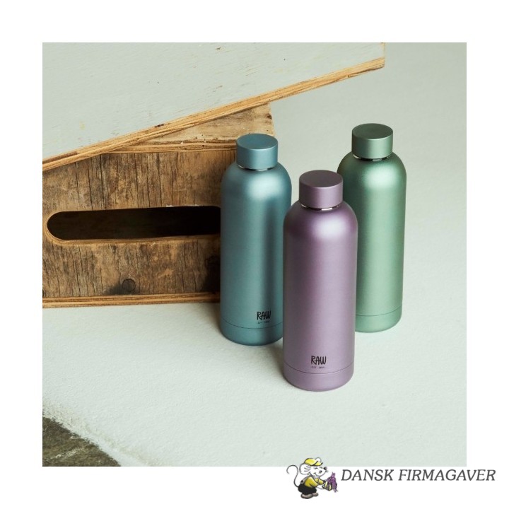 RAW To Go - termoflaske matte light green