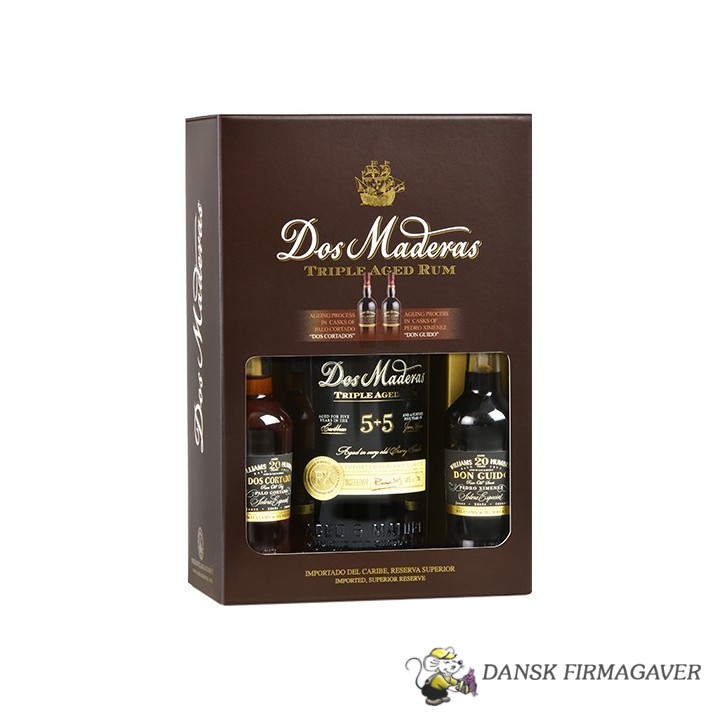 Dos Maderas 5+5 år + 2x10cl Sherry