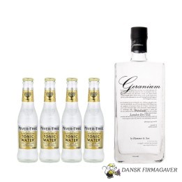 Geranium Gin & Fever Tree Tonic pakke